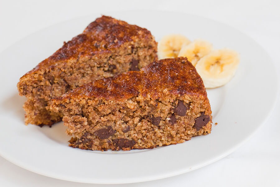 Gluten-free banana cake