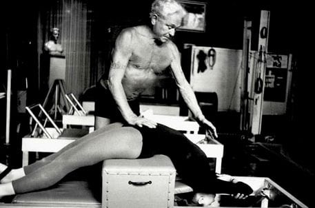 Joseph Pilates rehabilitating dancer