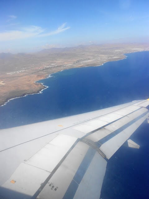 Arriving in Fuerteventura