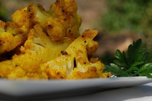 Indian spiced cauliflower recipe