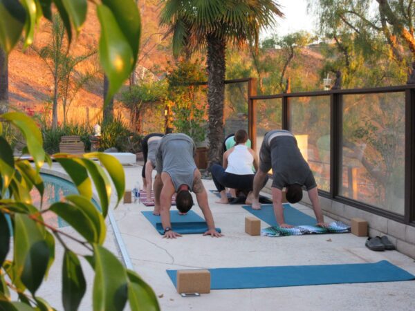 California yoga retreat class