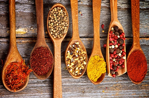 Ayurveda retreat spices
